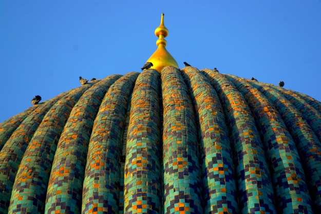 Gur-Emir Mausoleum. Said to be the mausoleum of Amir Timur (aka Tamerlane) and family members. 